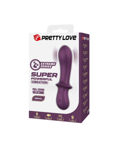 PRETTY LOVE ABIGAIL RECHARGEABLE VIBRATOR 10 FUNCTIONS PURPLE