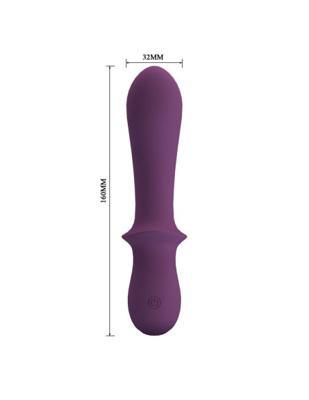 PRETTY LOVE ABIGAIL RECHARGEABLE VIBRATOR 10 FUNCTIONS PURPLE