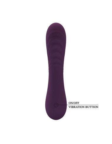 PRETTY LOVE ALEXISROSE RECHARGEABLE VIBRATOR 10 FUNCTIONS PURPLE