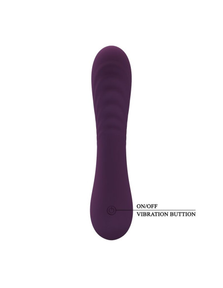 PRETTY LOVE ALEXISROSE RECHARGEABLE VIBRATOR 10 FUNCTIONS PURPLE