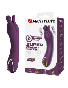 PRETTY LOVE LUNAO RECHARGEABLE VIBRATOR 10 FUNCTIONS PURPLE