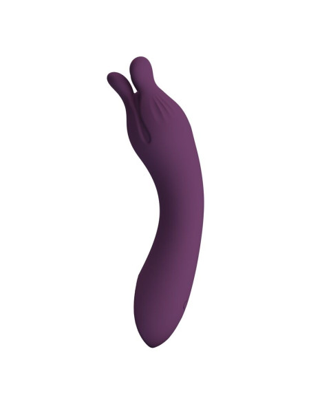 PRETTY LOVE LUNAO RECHARGEABLE VIBRATOR 10 FUNCTIONS PURPLE