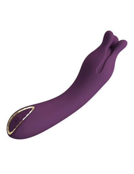 PRETTY LOVE LUNAO RECHARGEABLE VIBRATOR 10 FUNCTIONS PURPLE