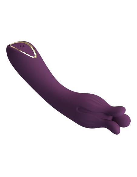 PRETTY LOVE LUNAO RECHARGEABLE VIBRATOR 10 FUNCTIONS PURPLE