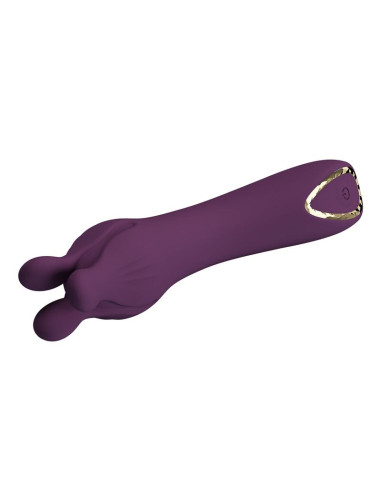 PRETTY LOVE LUNAO RECHARGEABLE VIBRATOR 10 FUNCTIONS PURPLE