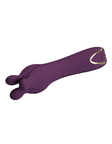 PRETTY LOVE LUNAO RECHARGEABLE VIBRATOR 10 FUNCTIONS PURPLE