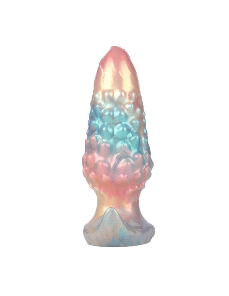 POWER MONSTERS EBON LEVIATHAN TRICOLOR INFLATABLE FANTASY ANAL PLUG 18 CM