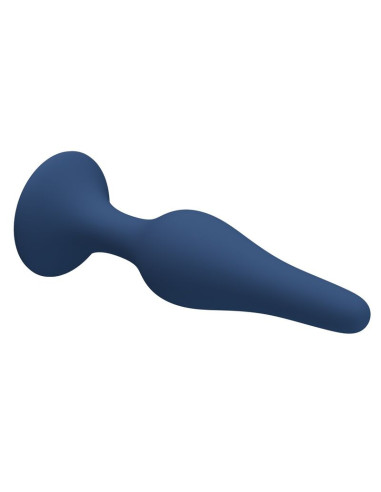 MR PLAY TAPERED SILICONE ANAL PLUG BLUE XL