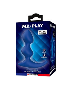 MR PLAY ERGONOMIC BLUE ANAL PLUG 2