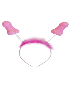 DIABLO PICANTE 6 UNITS PITO PINK GLITTER ANTENNAS