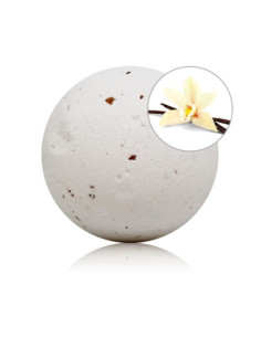 TALOKA VANILLA SCENTED BATH BOMB WITH ROSE PETALS