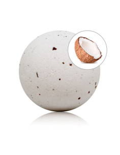 TALOKA COCONUT SCENTED BATH BOMB WITH ROSE PETALS