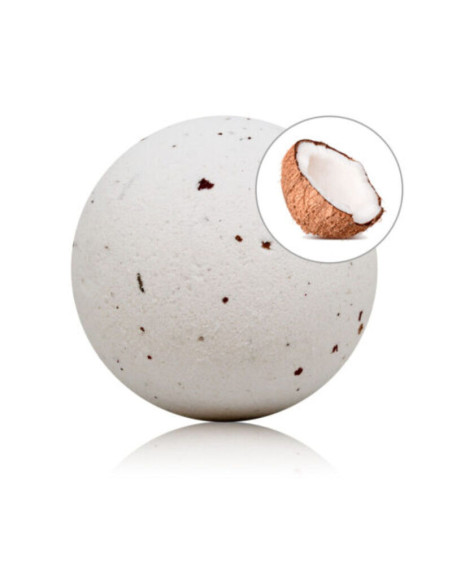 TALOKA COCONUT SCENTED BATH BOMB WITH ROSE PETALS