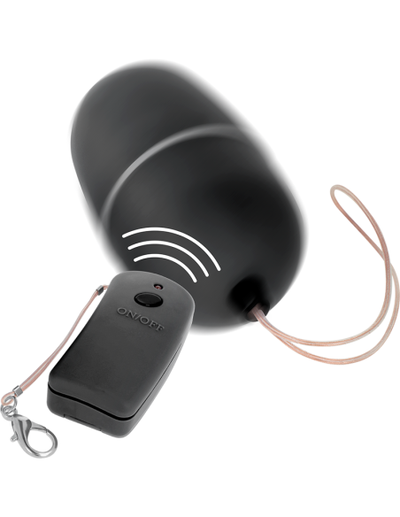 ONLINE HUEVO VIBRADOR CON MANDO CONTROL REMOTO NEGRO