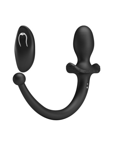 MR PLAY WIRELESS REMOTE CONTROL ANAL AND PERINEUM VIBRATOR BLACK