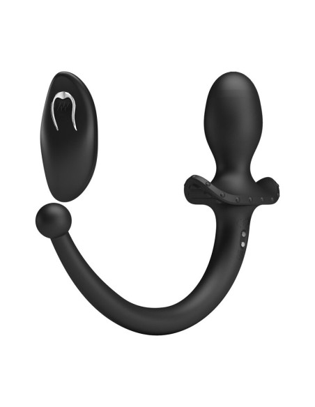 MR PLAY WIRELESS REMOTE CONTROL ANAL AND PERINEUM VIBRATOR BLACK