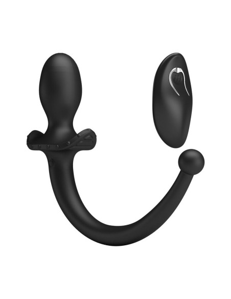 MR PLAY WIRELESS REMOTE CONTROL ANAL AND PERINEUM VIBRATOR BLACK