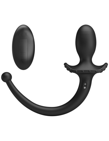 MR PLAY WIRELESS REMOTE CONTROL ANAL AND PERINEUM VIBRATOR BLACK