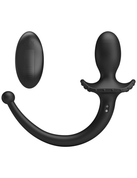 MR PLAY WIRELESS REMOTE CONTROL ANAL AND PERINEUM VIBRATOR BLACK