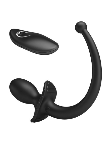 MR PLAY WIRELESS REMOTE CONTROL ANAL AND PERINEUM VIBRATOR BLACK