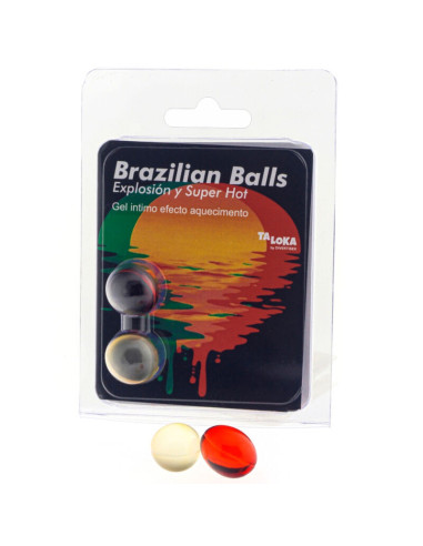 TALOKA 2 BRAZILIAN BALLS SUPER HOT EFFECT EXCITING GEL