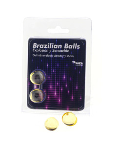 TALOKA 2 BRAZILIAN BALLS VIBRATING SHOCK EFFECT EXCITING GEL