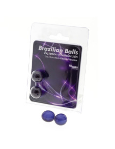 TALOKA 2 BRAZILIAN BALLS ELECTRIC VIBRATING EFFECT EXCITING GEL
