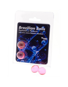 TALOKA 2 BRAZILIAN BALLS REFRESH VIBRATING EFFECT EXCITING GEL