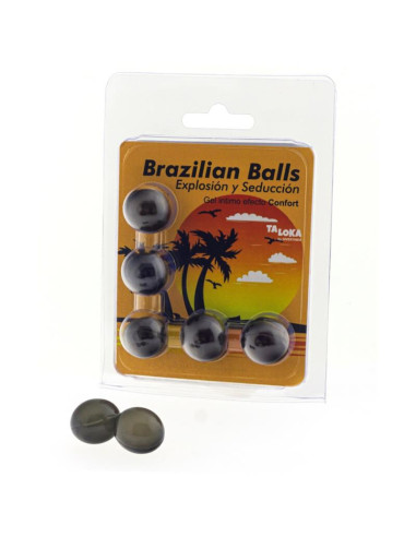TALOKA 5 BRAZILIAN BALLS COMFORT EFFECT EXCITING GEL