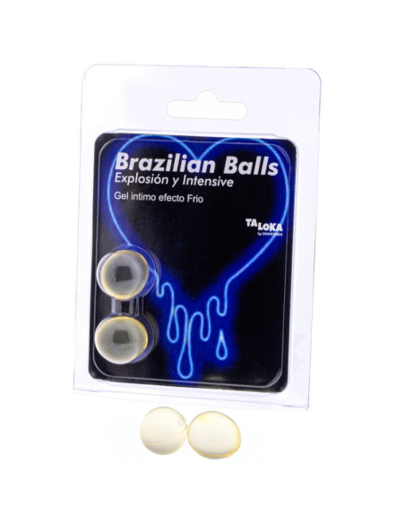 TALOKA 2 BRAZILIAN BALLS COLD VIBRATION EFFECT EXCITING GEL