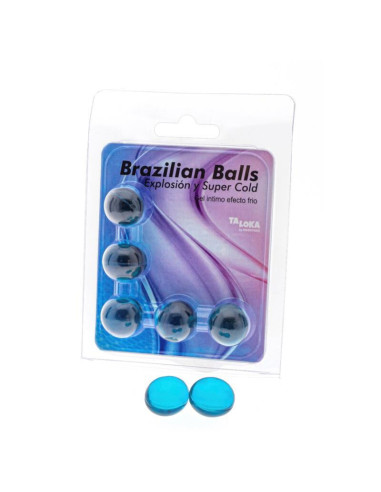 TALOKA 5 BRAZILIAN BALLS COLD EFFECT EXCITING GEL