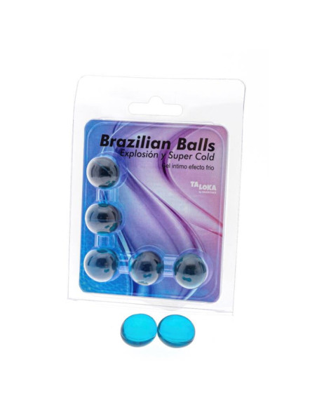 TALOKA 5 BRAZILIAN BALLS COLD EFFECT EXCITING GEL