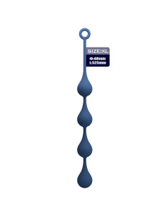 MR PLAY BLUE SILICONE ANAL BEADS SIZE XL 525 CM 2