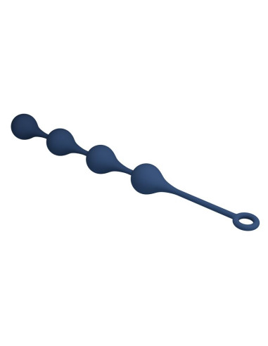 MR PLAY BLUE SILICONE ANAL BEADS SIZE XL 525 CM