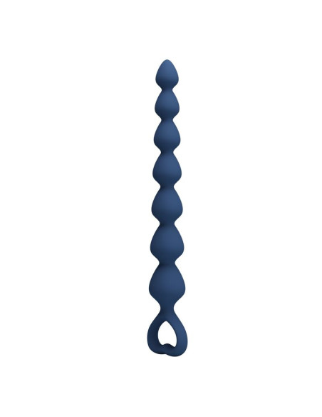 MR PLAY BLUE SILICONE ANAL BEADS ANAL PLUG 267 CM