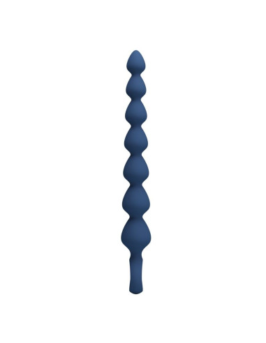 MR PLAY BLUE SILICONE ANAL BEADS ANAL PLUG 267 CM