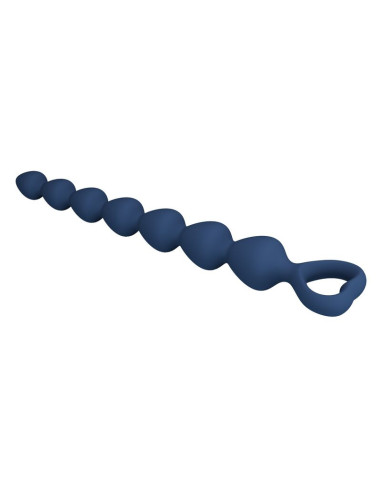 MR PLAY BLUE SILICONE ANAL BEADS ANAL PLUG 267 CM