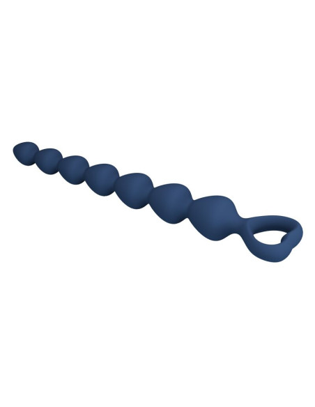 MR PLAY BLUE SILICONE ANAL BEADS ANAL PLUG 267 CM