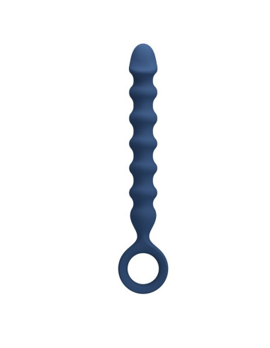 MR PLAY BLUE SILICONE ANAL BEADS ANAL PLUG O 34 CM 285 CM
