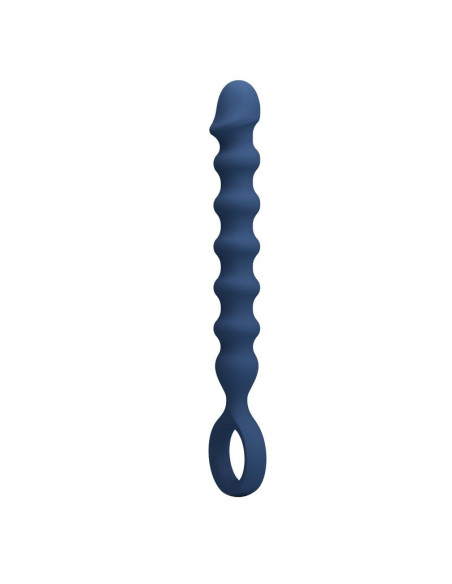 MR PLAY BLUE SILICONE ANAL BEADS ANAL PLUG O 34 CM 285 CM