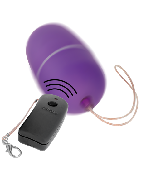 ONLINE HUEVO VIBRADOR CON MANDO CONTROL REMOTO LILA