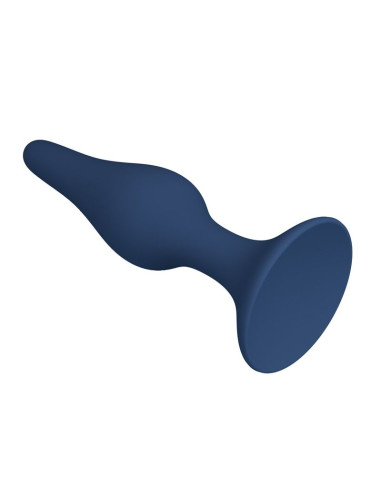 MR PLAY SLIM SILICONE ANAL PLUG BLUE L
