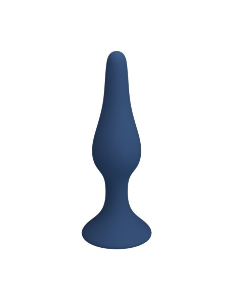 MR PLAY BLUE SILICONE SLIM ANAL PLUG SIZE S