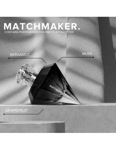 EYE OF LOVE MATCHMAKER BLACK DIAMOND LGBTQ PERFUME PHEROMONES FOR HIM 30 ML