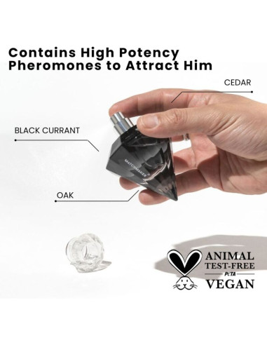 EYE OF LOVE MATCHMAKER BLACK DIAMOND LGBTQ PERFUME PHEROMONES FOR HIM 30 ML