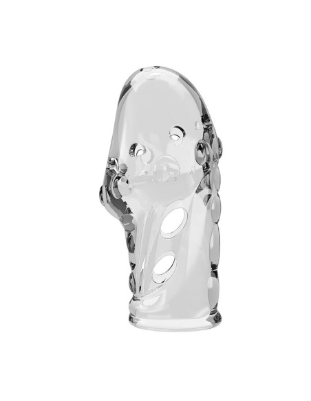 PRETTY LOVE ROCKER PENIS SLEEVE GET YOUR PENIS THICKER TRANSPARENT