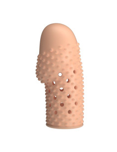 PRETTY LOVE GEEK S PENIS SLEEVE GET YOUR PENIS THICKER NATURAL COLOR 2