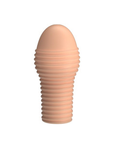 PRETTY LOVE HOTTT PENIS SLEEVE GET YOUR PENIS THICKER NATURAL COLOR 2