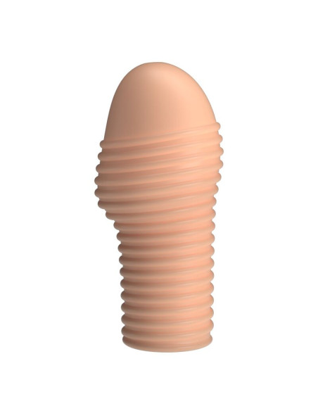 PRETTY LOVE HOTTT PENIS SLEEVE GET YOUR PENIS THICKER NATURAL COLOR