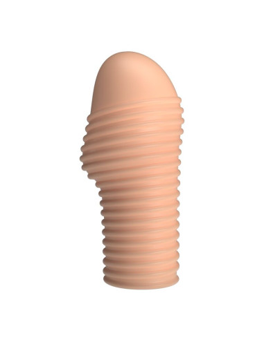 PRETTY LOVE HOTTT PENIS SLEEVE GET YOUR PENIS THICKER NATURAL COLOR